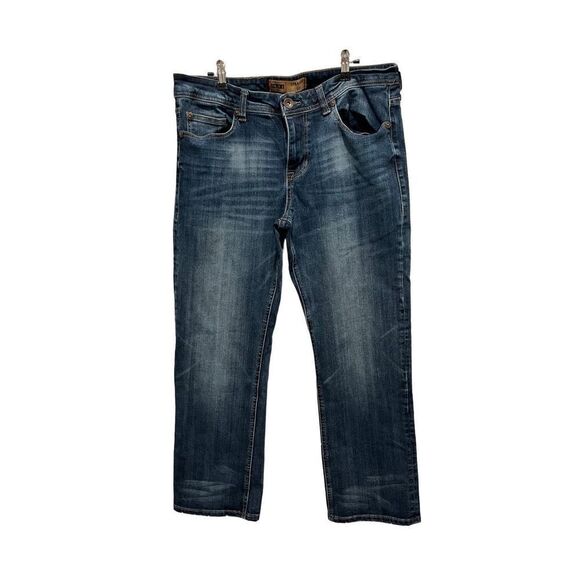 Seven straight fit blue jeans, men’s 34w x 30L